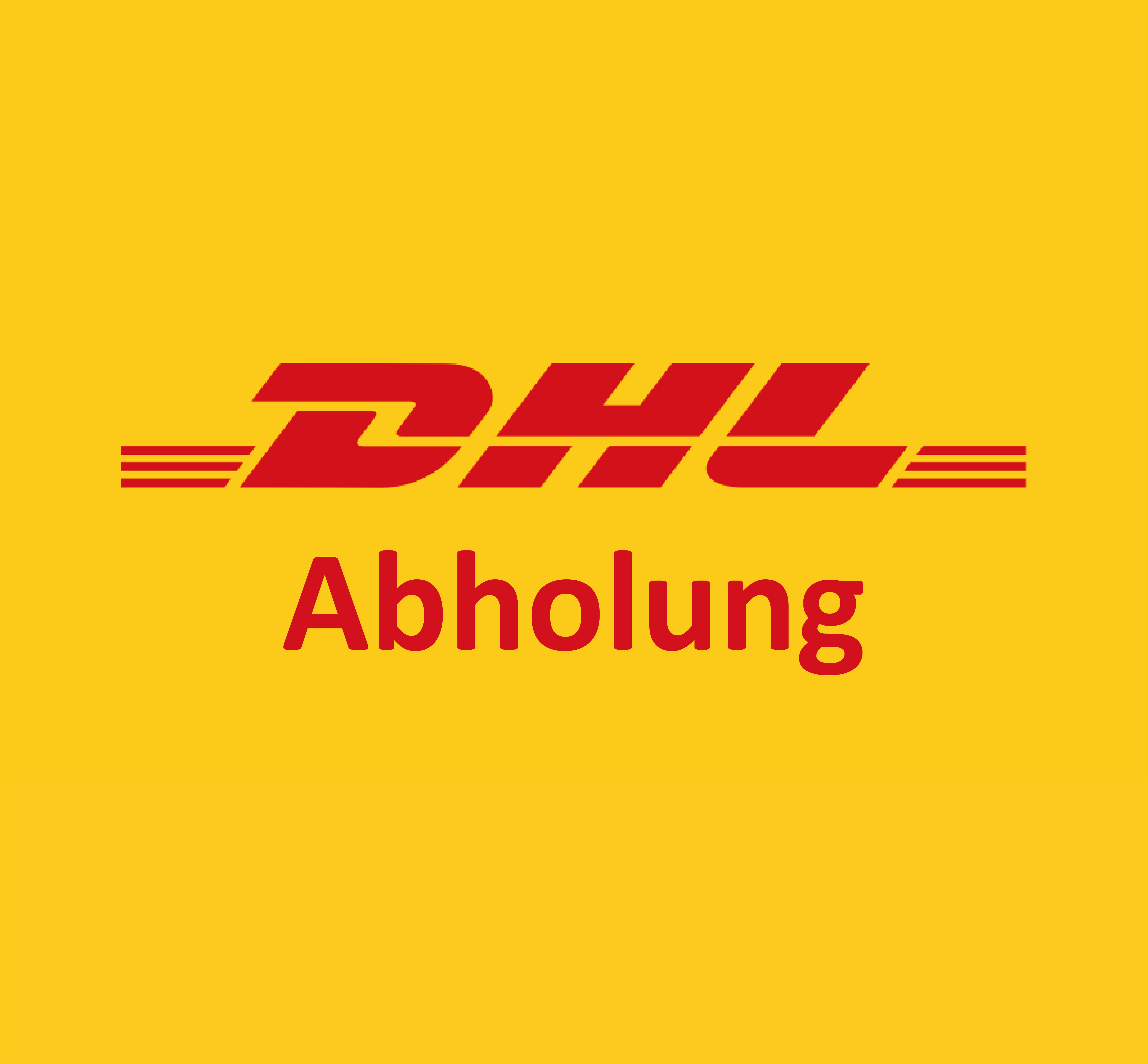 DHL Abholung